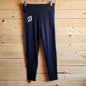 Peleton High Waisted Colorblock Women's Leggings Size Medium NWT